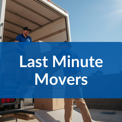 last minute movers near me